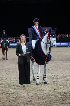Pippa Goddard added her name to an illustrious roll of honour by winning the Senior Newcomers Championship